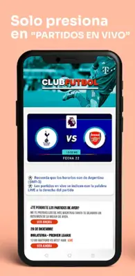 Club Futbol android App screenshot 2